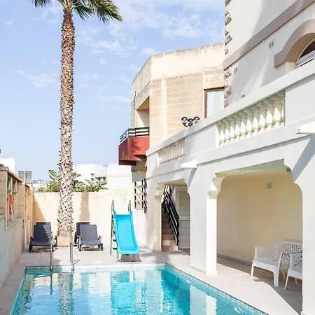 In St Julian's With Private Pool By Arco Collection Villa Saint Julian's